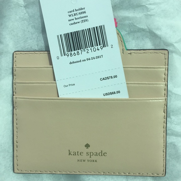 NWT Kate Spade Cactus New Horizons Card Holder - Picture 3 of 6